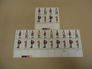 USPS Scott 2240-43 22c 1986 Folk Art Stamps Wood Carving ...