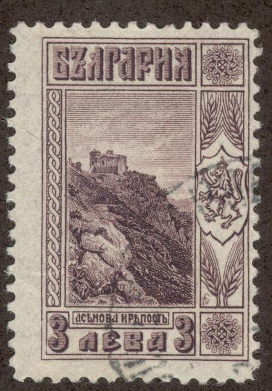 BULGARIA SC# 168 FINE U 1921