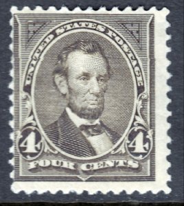 #254 Mint LH, Fine (CV $200 - ID25763) - Joseph Luft