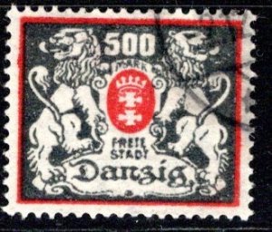 Danzig - Scott # 119a, used