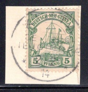 German New Guinea (DNG) #8, Kieta CDS, 2 Feb 1914  CV €20  E