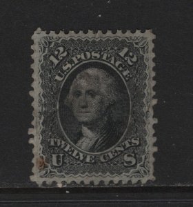 69 F-VF used neat light cancel with nice color cv $ 95 ! see pic !