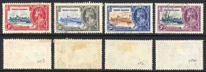 Virgin Islands SG103/06 1935 Silver Jubilee Used