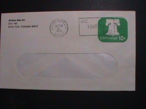 ​UNITED STATES,1973- COMMERCIAL COVER-VERY OLD FANCY CANCELLED-USED VERY FINE
