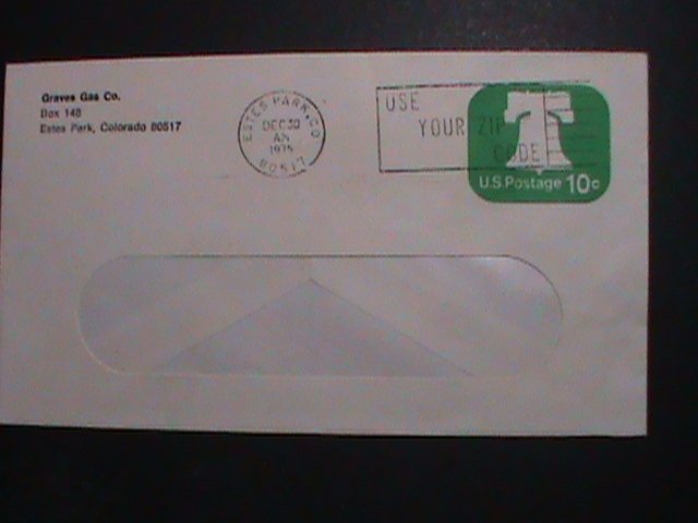 ​UNITED STATES,1973- COMMERCIAL COVER-VERY OLD FANCY CANCELLED-USED VERY FINE