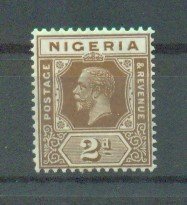 Nigeria sc# 23b mh cat value $6.00