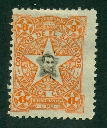 El Salvador 1911 #392 MH SCV (2020) = $0.25