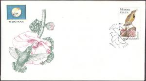 #1978 Montana Birds - Flowers Bittings FDC