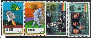 Ghana; Scott 386-389; 1970; Unused; NH