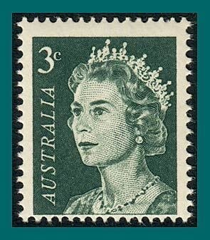 Australia 1966 Queen Elizabeth II, 3c MNH #396,SG384