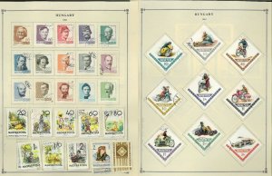 Hungary 1874-1979 M, U & CTO Hinged on Scott International Pages