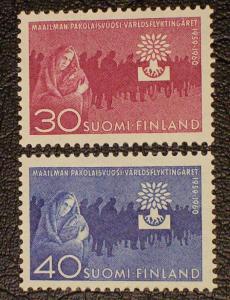 Finland Scott #368-369 unused