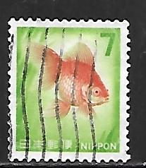 Japan  913: 7y Goldfish, used, VF