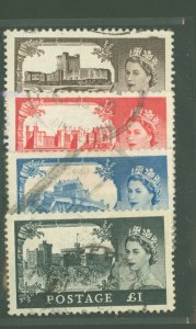 Great Britain #309-312  Single (Complete Set)