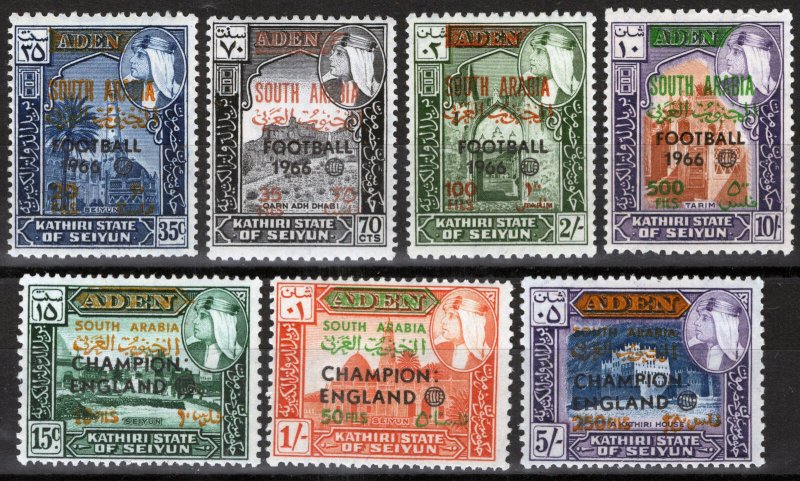 ZAYIX - Aden Seiyun MI 77-83 MNH Sports World Football  080922S13M 