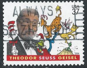 US #3835 37¢ Theodor *Dr.* Seuss