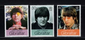 Gibraltar #802-04  (1999 John Lennon set) VFMNH CV $3.75