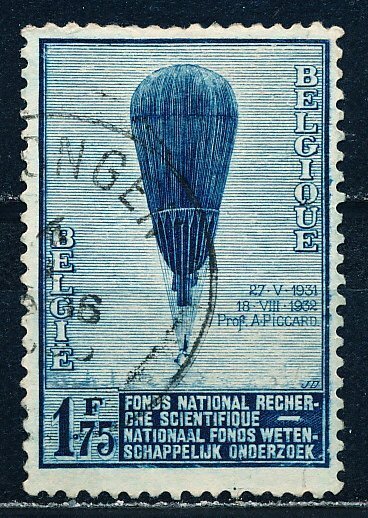 Belgium #252 Single Used