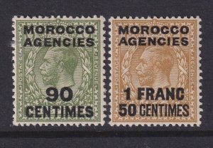 Morocco Agencies, (GB Offices), Scott 420-421 (SG 209, 211), MHR