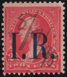 R155 2¢ Internal Revenue Stamp (1898) Used