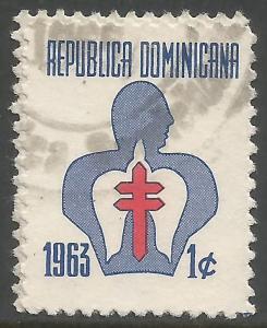 DOMINICAN REPUBLIC RA34 VFU X189-2