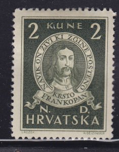 Croatia 57 Fran Krsto Frankopan 1943