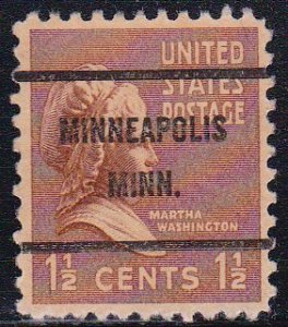 Precancel - Minneapolis, MN PSS 805-61 - Bureau Issue