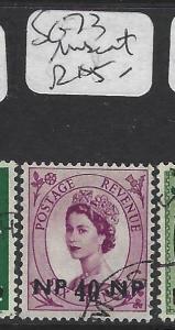 BRITISH PO IN EAST ARABIA (P0903B)  SG 73  CANCEL  MUSCAT     VFU