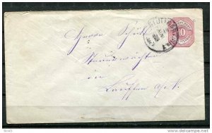 Germany/Wurttemberg 1887 Postal Stationary Cover