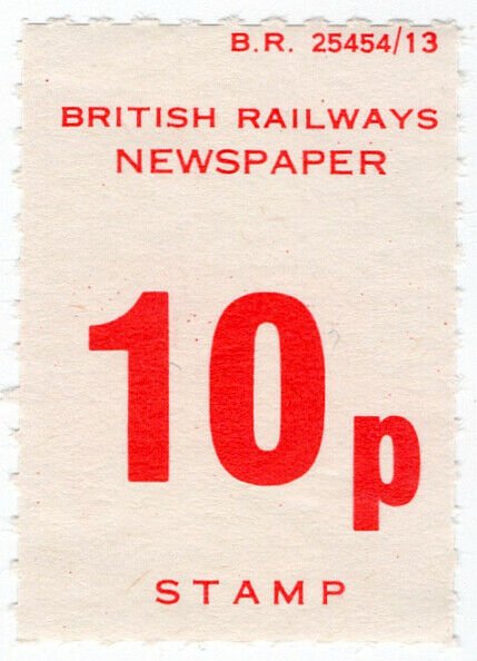 (I.B) British Railways Board : Newspapers 10p