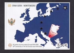 Montenegro   #130   MNH  2006  imperf  Europa stamps 50th anniversary