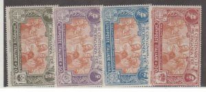 Italy Scott #143-146 Stamps - Mint Set