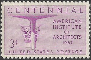 # 1089 MINT NEVER HINGED ( MNH ) ARCHITECTS    