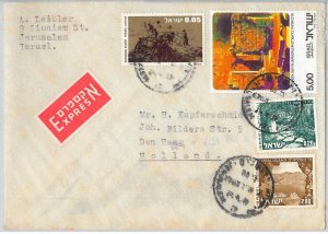 62639 - ISRAEL - POSTAL HISTORY - EXPRESS COVER to the NETHERLANDS