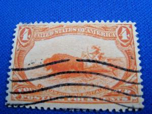 U.S. SCOTT #287  -  Used