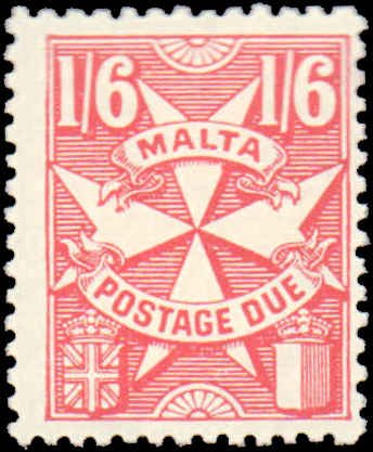 Malta #J31, Incomplete Set, High Value, 1968, Hinged