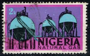 Nigeria #292b Natural Gas Tanks; Used (0.20)