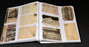 France WWI + WWII Deutsches Reich  Postcard Stamp Collection +300