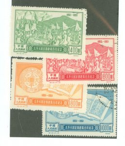China (PRC) #124-7 Used Single (Complete Set)