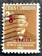 Cuba C52 Used, Surcharge