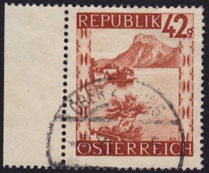 Austria - 1946 - Scott #471 - used - left margin tab