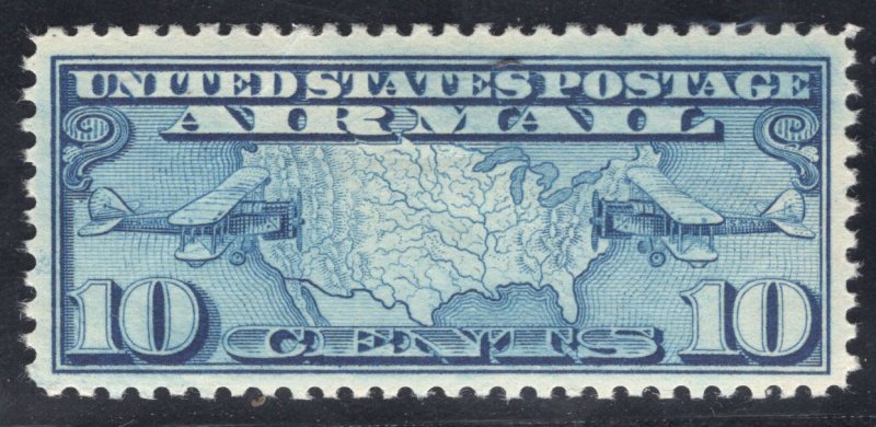 US STAMPS #C7  MINT OG H XF LOT #21215