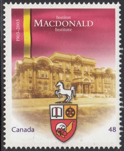 Canada 2003 MNH Sc #1976 48c Macdonald Institute