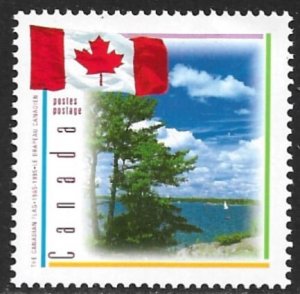CANADA 1995 (43c) Flag Over Lake Issue Sc 1546 MNH
