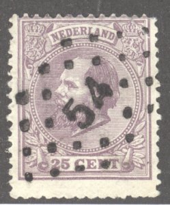 Netherlands, Scott #30, Used