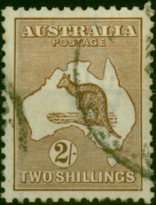 Australia 1916 2s Brown SG41 Fine Used (2)