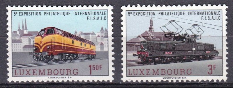 Luxembourg, Trains MNH / 1966