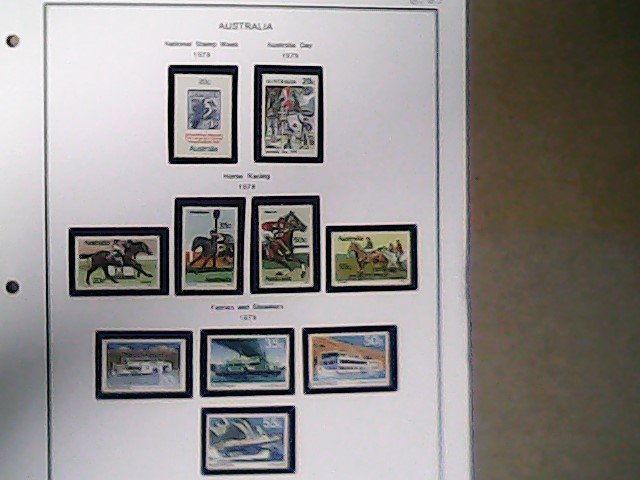 1978-79  Australia  MNH  full page auction