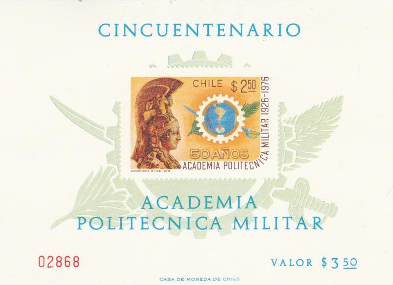 Chile 493z Sheet MNH (A17397)