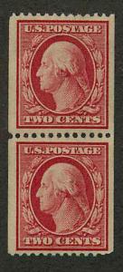 386 Mint VF NH pair